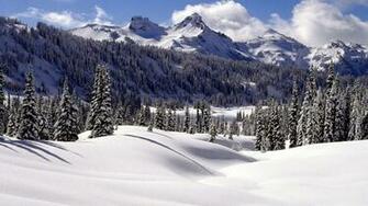 Cool Winter Desktop Background HD Wallpaper