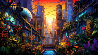 City Art Wallpaper