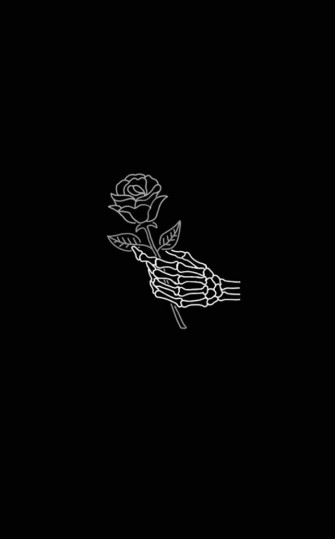 Black Rose Symbol Cute Wallpaper Aesthetic