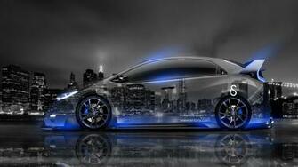 Honda Civic Type R Crystal City Car El Tony Wallpaper