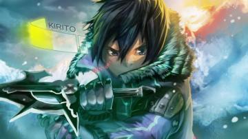 Kirito HD Wallpaper Sword Art Online Hand