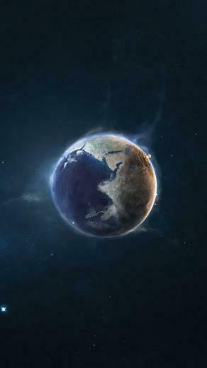 HD Space iPhone Wallpaper