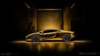 Aventador Wrap Gold Chrome
