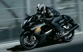 Black Suzuki Hayabusa Click To