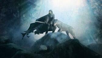 Prince And His Wolf Wallpaper Background
