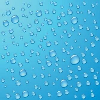 Vector Blue Background Raindrop Wallpaper Water Drop Rain