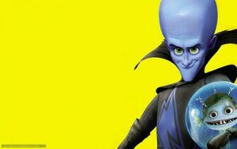 Wallpaper Megamind Fish Yellow Background Desktop