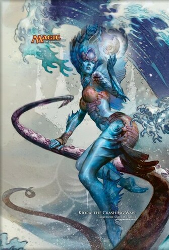 Wallpaper Of The Week Kiora Crashing Wave Daily Mtg Magic
