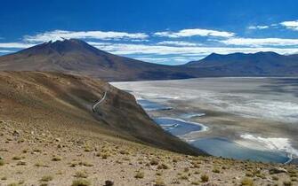 Image Bolivia Salar De Uyuni Altiplano Nature Mountains