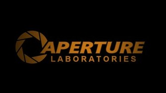 Another Aperture Science Wallpaper With A Basic Colour Scheme