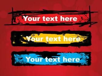 Grunge Banner Background