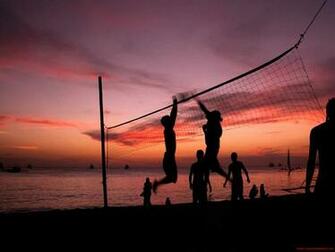 Sports Themed Wallpaper For The Volleyball Player And Fan Click