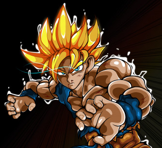 My Best Goku Drawing For 18th BirtHDay R Dbz