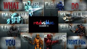Red Vs Blue Season Background By Petchricor