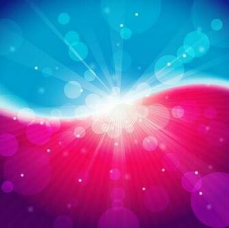 Blue And Pink Background Abstract Light Bokeh