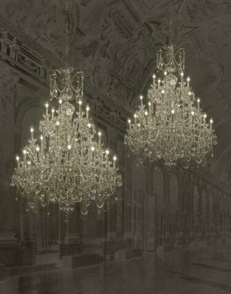 Chandelier Palace Wall Mural By Back To The My Dream Home