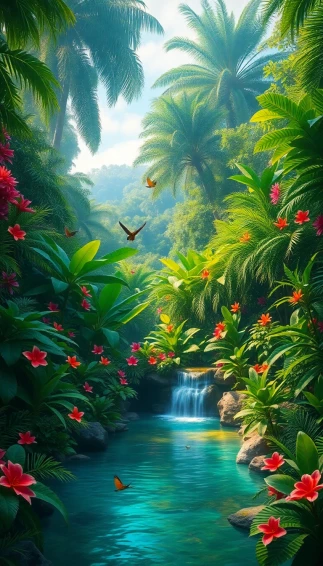 Tropical Rainforest Wallpaper