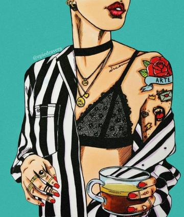 Haha Shit Likeness Is Real In Pop Art Wallpaper