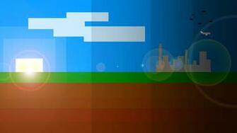 Bit City Wallpaper