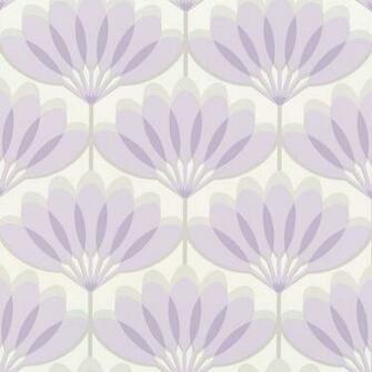 Wallpaper Caselio Cairo Lilac Grey