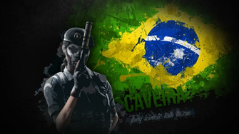 Couldn T Find Any Good Caveira Wallpaper So I Made One Myself