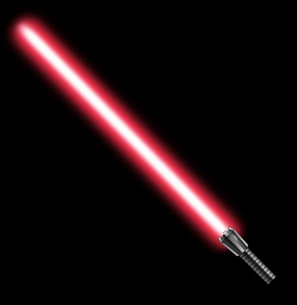 Red Lightsaber By Mdtartist83