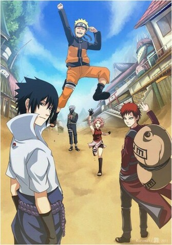 Gaara Do Deserto Kasekage E Wallpaper