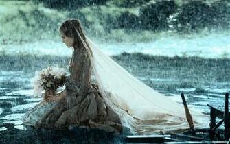 Sad Lonely Bride Girl Alone Crying In Rain Image Picture Jpg