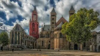 Image Church Netherlands Maastricht HDr Temples Cities