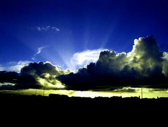 Sunny Sky Wallpaper