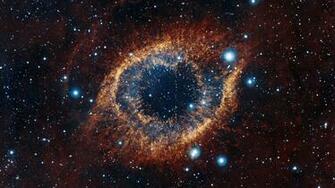 Helix Nebula Infrared Wallpaper