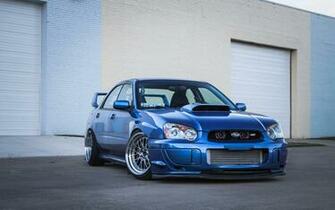 Subaru Impreza Wrx Blue HD Wallpaper