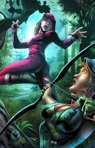 Robyn Hood Vs Red Riding Cover B Zenescope Entertainment Inc