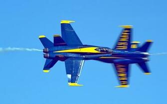Blue Angels Head On Computer Wallpaper Desktop Background