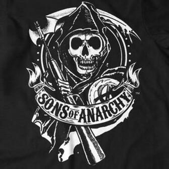 Sons Of Anarchy Reaper Logo Mens Tv T Shirts