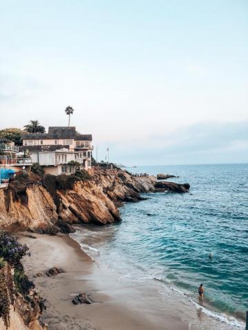 Beach Town Pictures Image