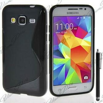 Noir Pour Samsung Galaxy Core Prime Sm G360f G360gy G360p G360bt Ds