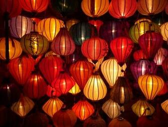 Hanging Lanterns Wallpaper