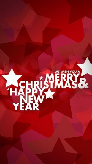 iPhone Wallpaper Merry Christmas And Happy New Year Photos