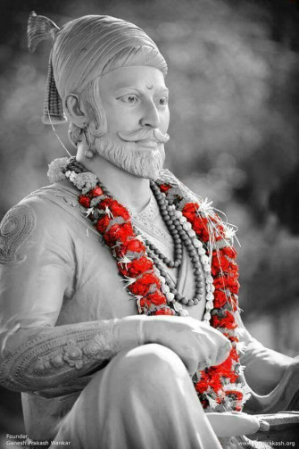 Shivaji Maharaj HD Wallpaper Dark