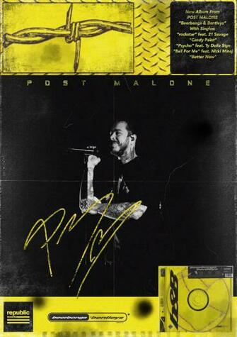 Poster I Made Dedicated To Beerbongs Bentleys Postmalone