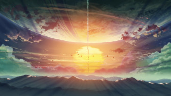 Anime Landscape Background Wallpaper