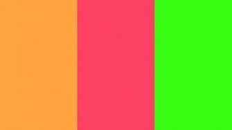 Neon Carrot Fuchsia Green Three Color Background Jpg