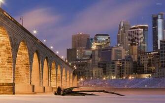 Stone Arch Bridge Minneapolis Wallpaper