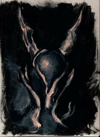 Dark Souls Black Knight Acrylic Experiment By Jakethefake4 On