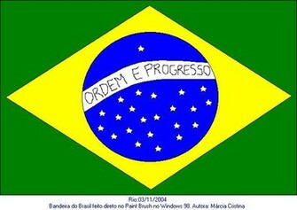 Bandeira Do Brasil By Marciacaiu