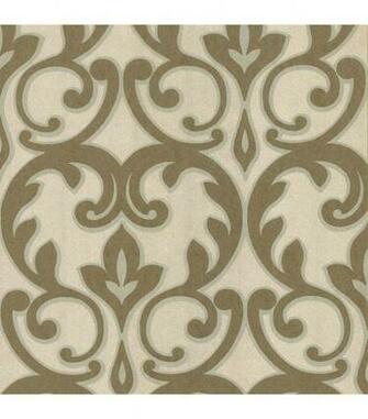 Dior Gold French Damask Wallpaper Jo Ann