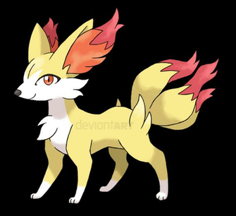 Fennekin Evolution By Alounea