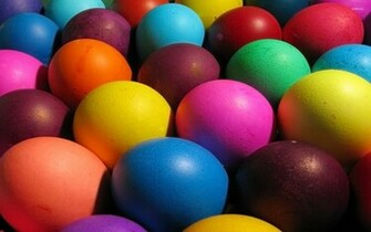Easter Eggs Wallpaper Holiday