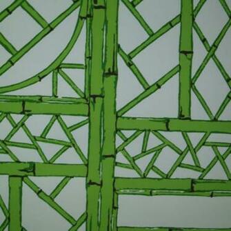Green Chinese Lattice Wallpaper Set Of Rolls